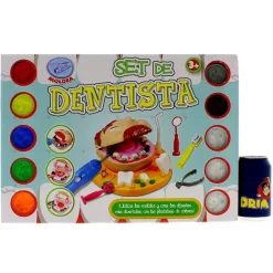 Dentista Plastelina 10 Botes Plastilina*DRIM DISCOUNT New