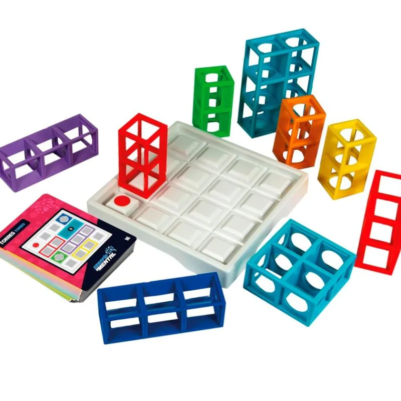 FALOMIR Amigos Y Familia|Juegos De Mesa-Desafío Mental Torres