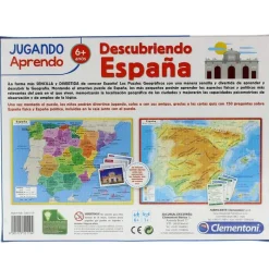 Descubriendo España Puzzle/Mapa Geográfico*CLEMENTONI Online