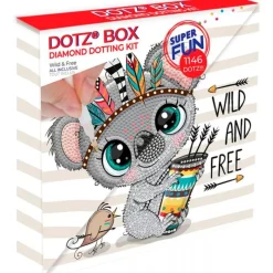 MADNESS TOYS Manualidades-Diamond Dotz Diamond Painting Koala