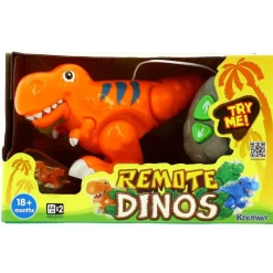 DRIM DISCOUNT Vehículos, Trenes Y Parkings-Dinosaurio Naranja R/C