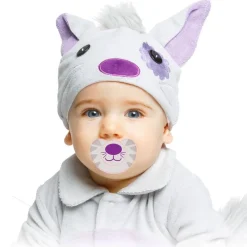 Disfraz Bebé Gatito Blanco y Lila*VIVING Discount