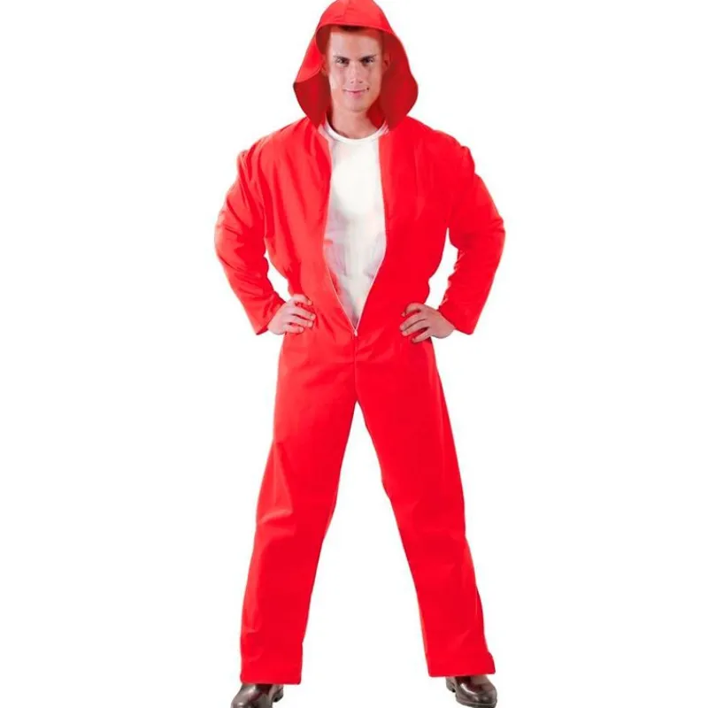 FIESTAS GUIRCA Halloween|Disfraces Y Complementos-Disfraz Convicto Rojo