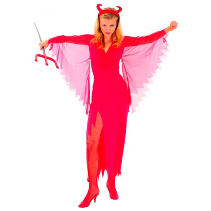 DRIM DISCOUNT Halloween|Disfraces Y Complementos-Disfraz Diablesa Adulto
