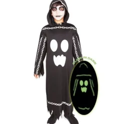 RUBIE'S Halloween-Disfraz Fantasma Glow in Dark