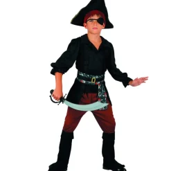 Disfraz Pirata Negro Niño*DRIM DISCOUNT Clearance