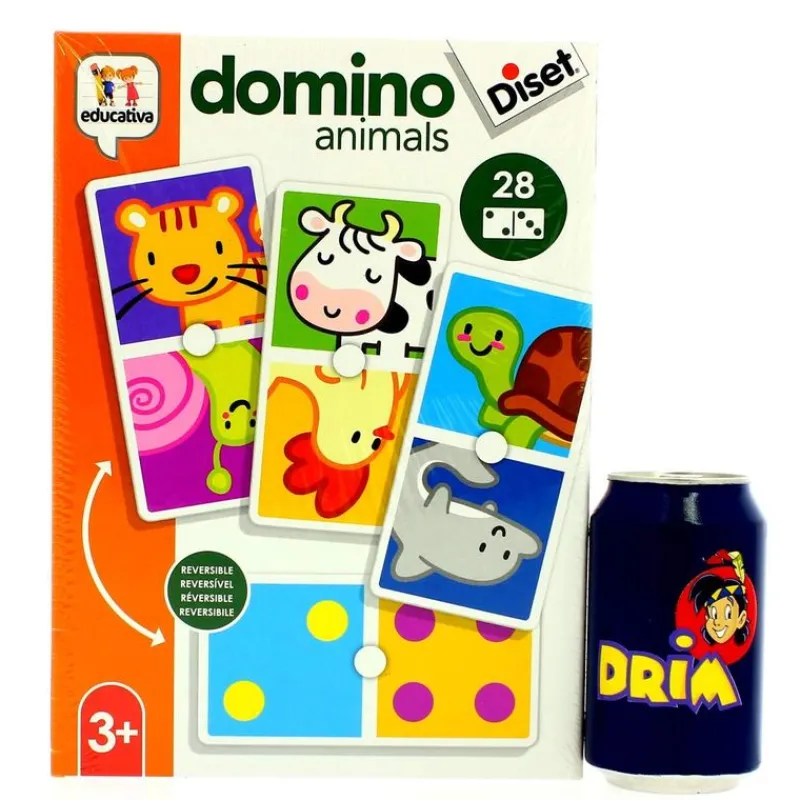 Dominó de Animales y Puntos*DISET Sale