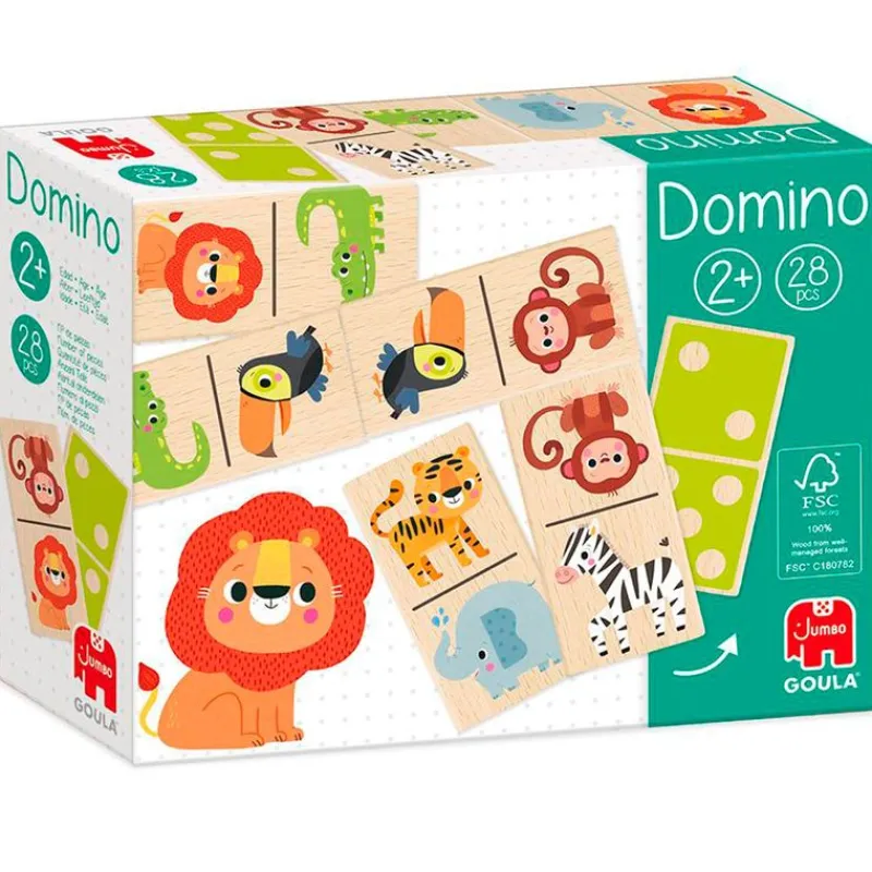 Dominó Selva Reversible Madera*GOULA New