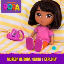 SPIN MASTER Muñecas|Primera Infancia Y Preescolar-Dora la Exploradora Canta y Explora