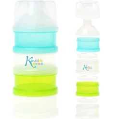 KIOKIDS Complementos De Alimentación-Dosificador 4 tomas apilable