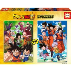 Dragon Ball Puzzle 2x500 Piezas*EDUCA Discount