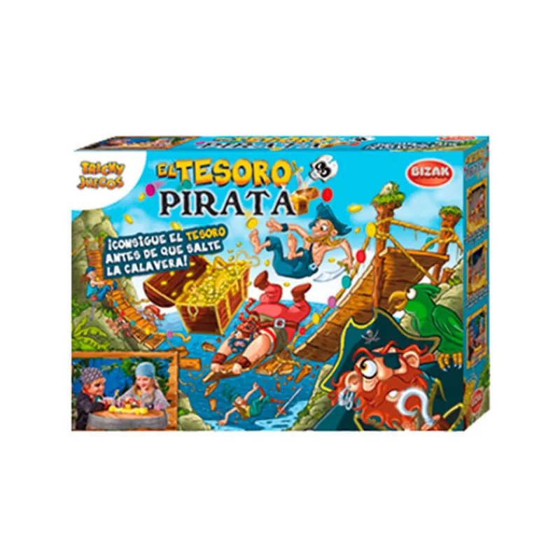 BIZAK Juegos De Mesa-El Tesoro Pirata
