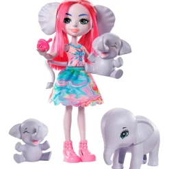 Enchantimals Esmeralda Elephant & sus Amigos*MATTEL Hot