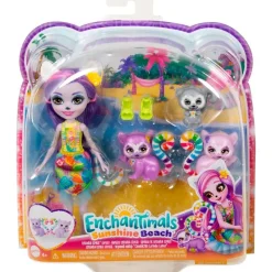 Enchantimals Sunshine Beach Lorinda Lemur*MATTEL New