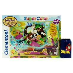 CLEMENTONI Puzzles Y Construcciones-Enredados Rapunzel Puzzle 104 Piezas