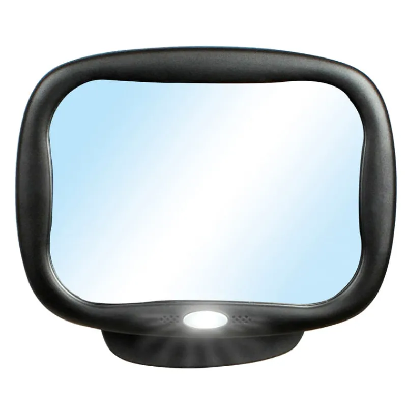 Espejo Trasero con luz 21x16 cm*MS New