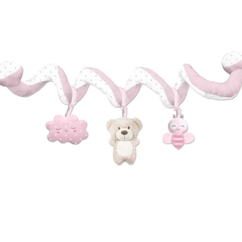 INTERBABY Decoración Infantil-Espiral Osito Rosa