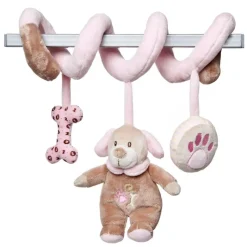 Espiral Perrito 32cm Rosa*ARTESAVI