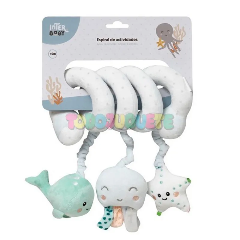 INTERBABY Decoración Infantil-Espiral Pulpo