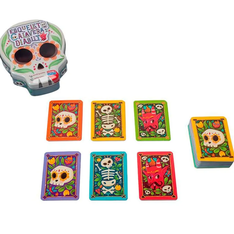 Esqueleto Calavera Diablito Juego Cartas*FALOMIR Best