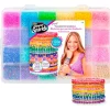 COLOR BABY Manualidades-Estuche Cuentas para Pulseras Multicolor