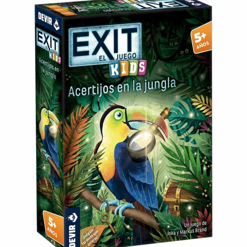 Exit Kids Acertijos en la Jungla*DEVIR Discount