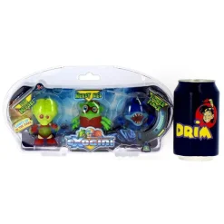 Exogini Pack 3 Aliens con Nerdy Ned*GIOCHI PREZIOSI Outlet