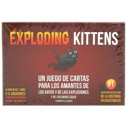 ASMODEE Amigos Y Familia-Exploding Kittens Juego de Mesa