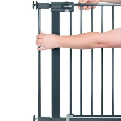 SAFETY Seguridad En El Hogar-Extensión de 7 cm para Barrera Easy Close Negro