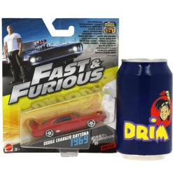 MATTEL Vehículos, Trenes Y Parkings-Fast & Furious Vehículo Dodge Charger Daytona 1969