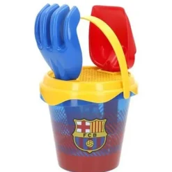 COLOR BABY Aire Libre-F.C Barcelona Cubo de Playa con Accesorios