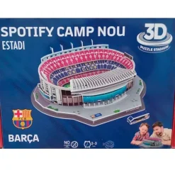 BANDAI Juegos De Construcción|Puzzles Y Construcciones-F.C. Barcelona Estadio Spotify Camp Nou Puzzle 3D