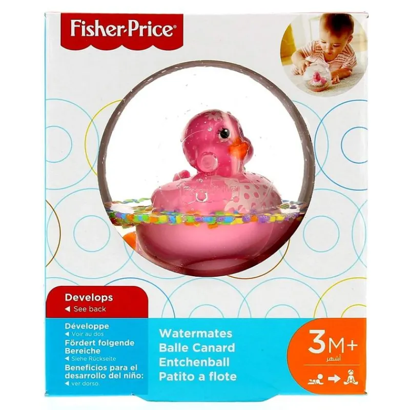 Pato Flote Rosa*FISHER PRICE New