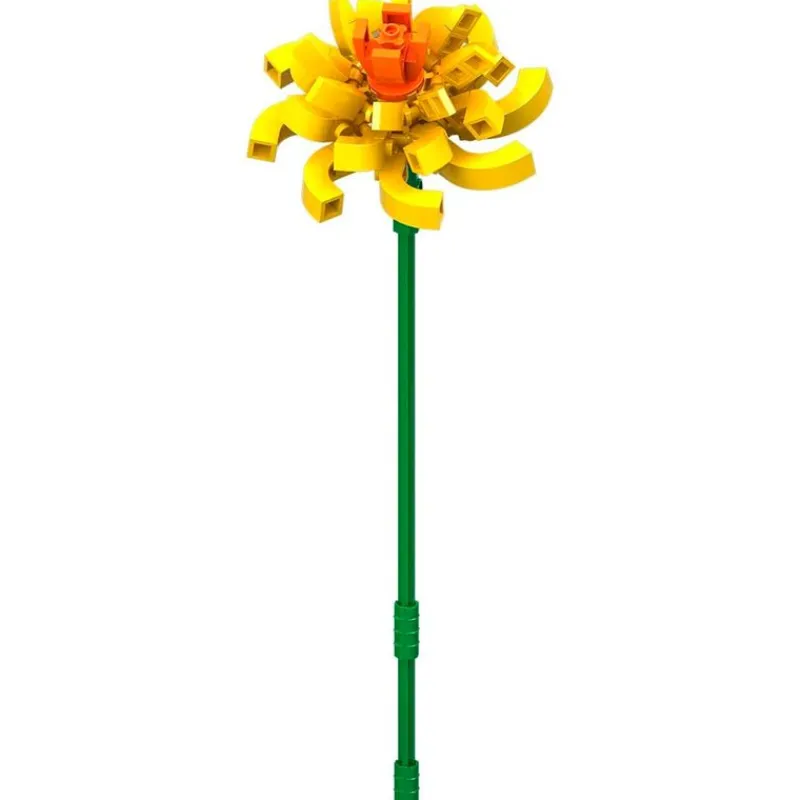 NICE Puzzles Y Construcciones-Flores Bouquet Construcción Individual Surtida