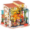 MADNESS TOYS Puzzles Y Construcciones-Floristería de Emily Maqueta Miniatura