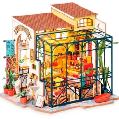 MADNESS TOYS Puzzles Y Construcciones-Floristería de Emily Maqueta Miniatura