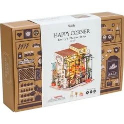 MADNESS TOYS Puzzles Y Construcciones-Floristería de Emily Maqueta Miniatura