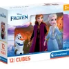 CLEMENTONI Puzzles Y Construcciones-Frozen Cubos 12 Piezas