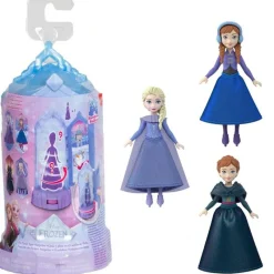 MATTEL Manualidades|Muñecas-Frozen Mini Castillo Muñeca Sorpresa