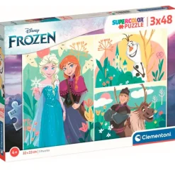 Frozen Puzzle 3x48 Piezas*CLEMENTONI Clearance