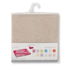 PIRULOS Cambiadores-Funda de rizo para cambiador Beig