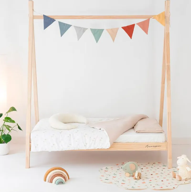 MICUNA Ropa De Cuna-Funda nordica 140*70+ funda de almohada Rabbits