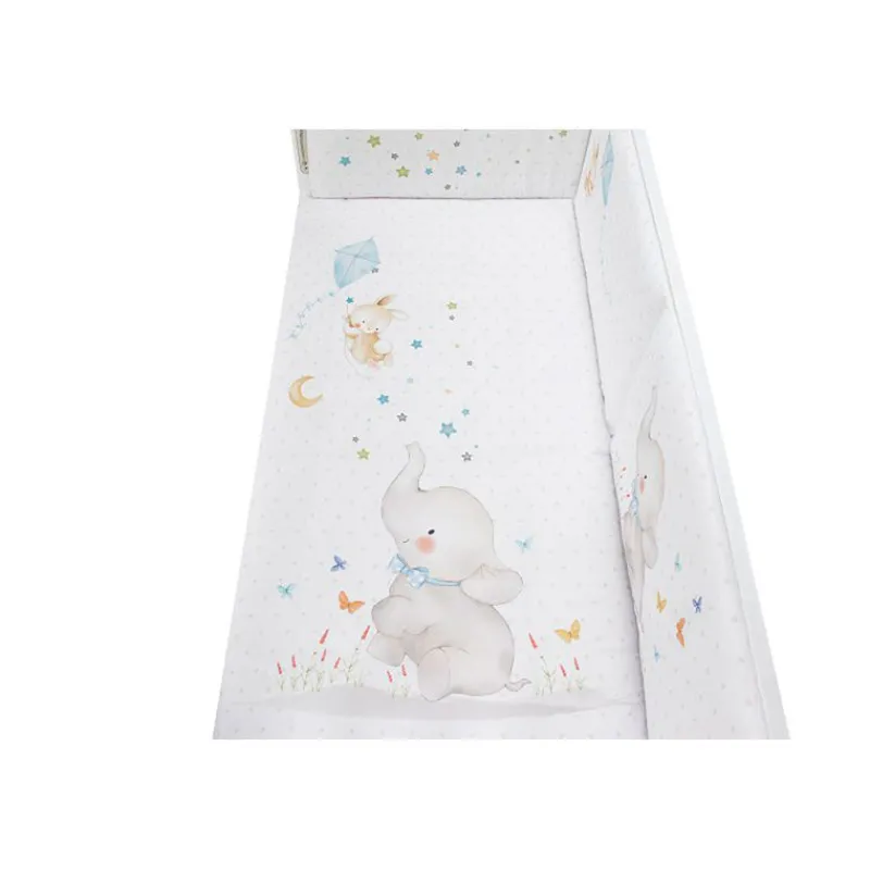 Funda nordica + protector Elefante Azul*INTERBABY Discount