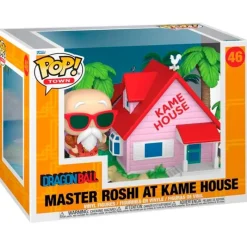 FUNKO POP Funko Anime-Funko Town! Dragon Ball Kame House con Muten Roshi