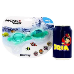 DRIM DISCOUNT Aire Libre-Gafas de Natación Infantiles Verde