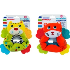 DRIM DISCOUNT Sonajeros|Primera Infancia Y Preescolar-Gatito Peluche Mordedor Surtido