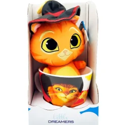 SELECCION DRIM Otros Merchandising-Gato con Botas Taza + Peluche