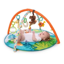 BRIGHT STARTS Jueguetes De Primera Infancia-Gimnasio Monkey Business