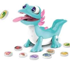 VTECH Electrónicos-Glotón, mi Ajolote Malote Mascota Interactiva