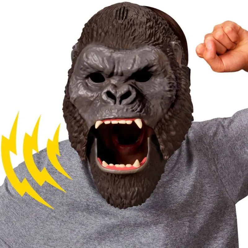 FAMOSA Figuras Y Figuras De Acción|Electrónicos-Godzilla x Kong Máscara Electrónica Kong